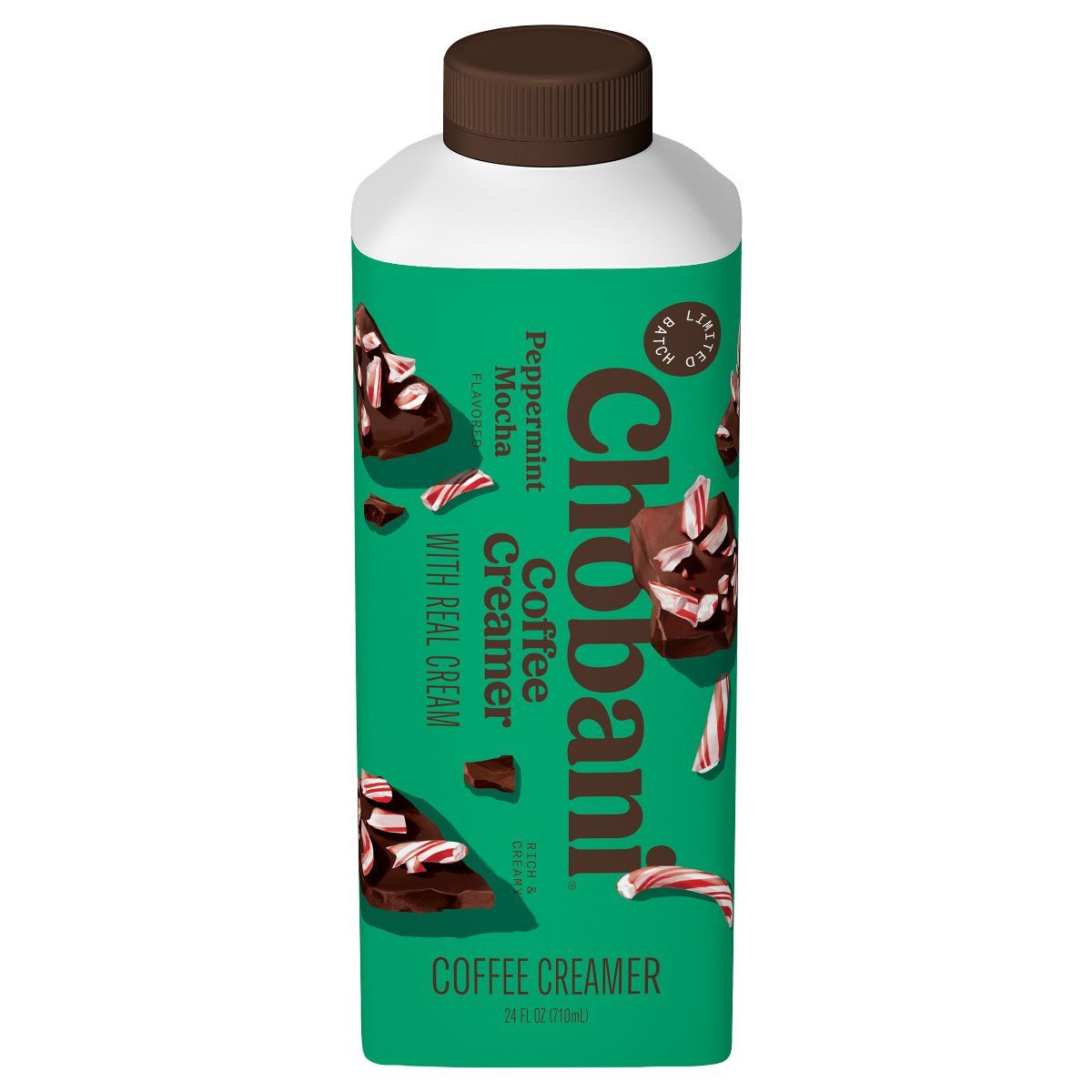 Chobani Coffee Creamer Peppermint Mocha Dairy - 24floz | Target