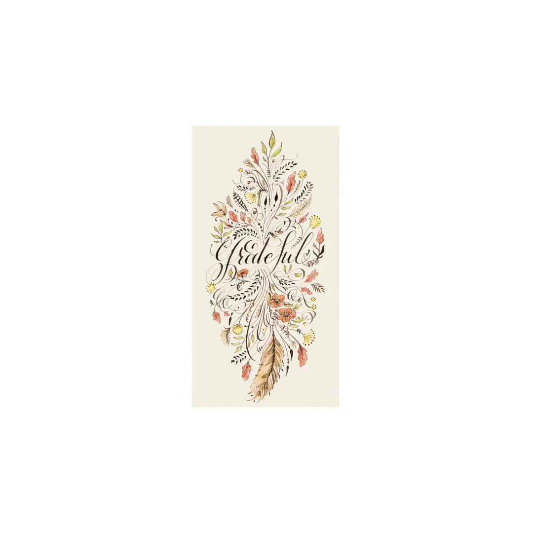 Grateful Guest Napkins | Pink Antlers