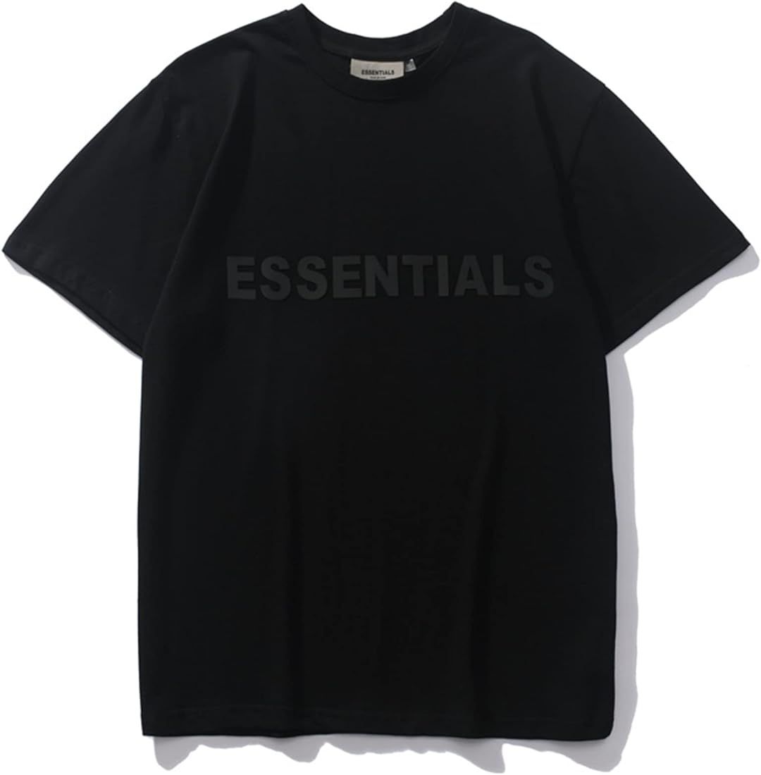 HAIZHI Trendy T-Shirt Men's Shirt Fashion Cotton T-Shirt Short Sleeve Printed Letter T-Shirt | Amazon (US)