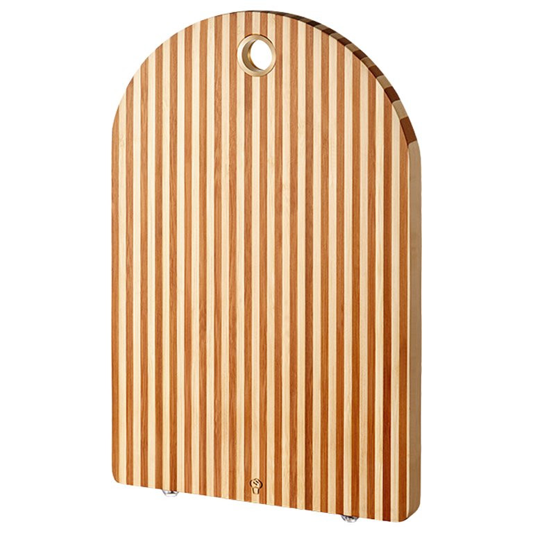 HOKARUA Food Cutting Board Hanging Hole Cutting Board Wooden Striped Cutting Board Size S | Walmart (US)