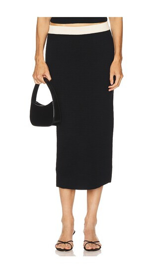 OSIS STUDIO Bryn Skirt in Black. - size S | Revolve Clothing (Global)