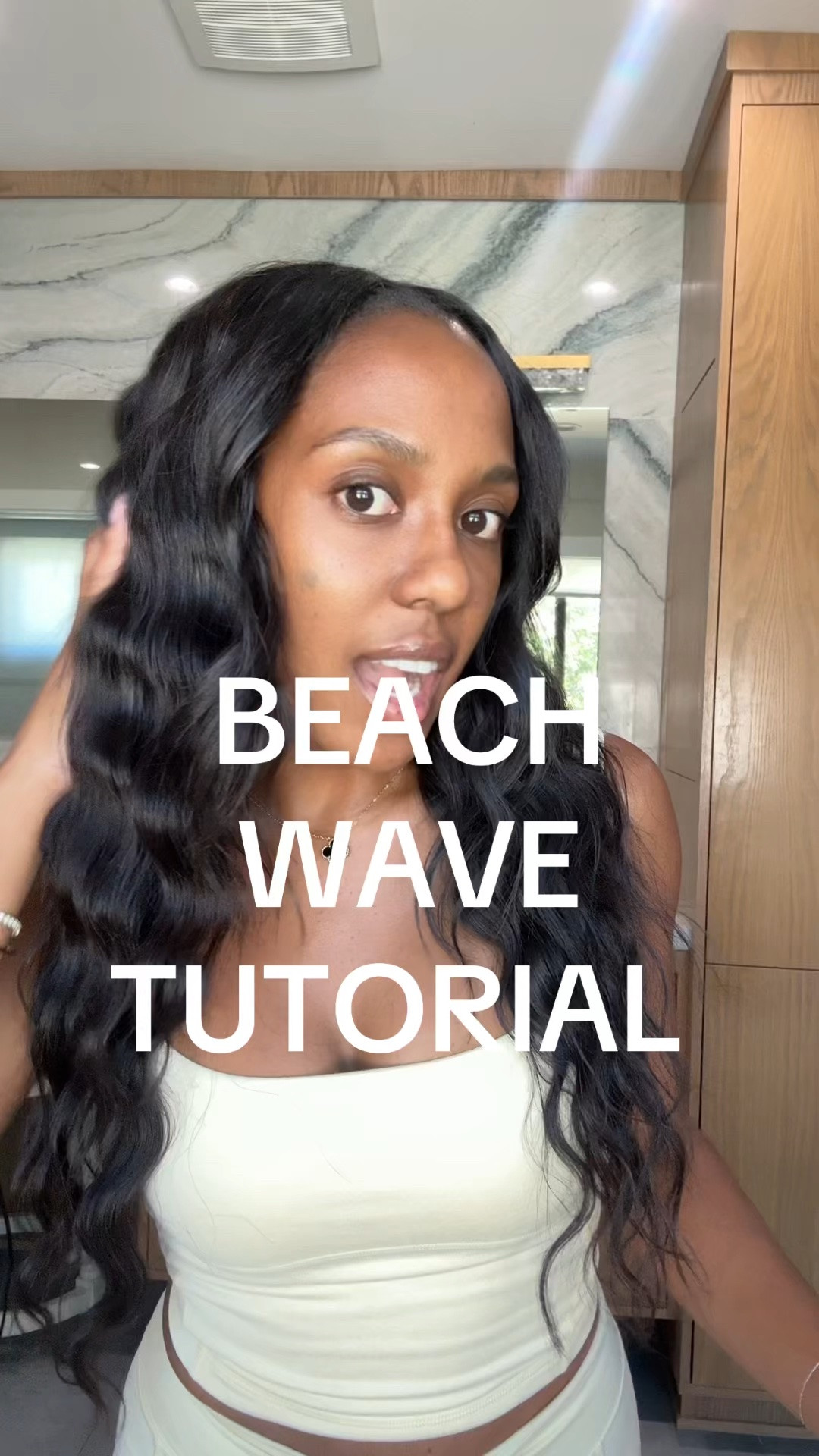 The perfect summer hairstyle ☀️💛 and one of the longest-lasting styles I’ve tried. Everything I used is on my Storefront & LTK! #beachwaves #beachwavetutorial #crimper

#LTKBeauty #LTKgrwm