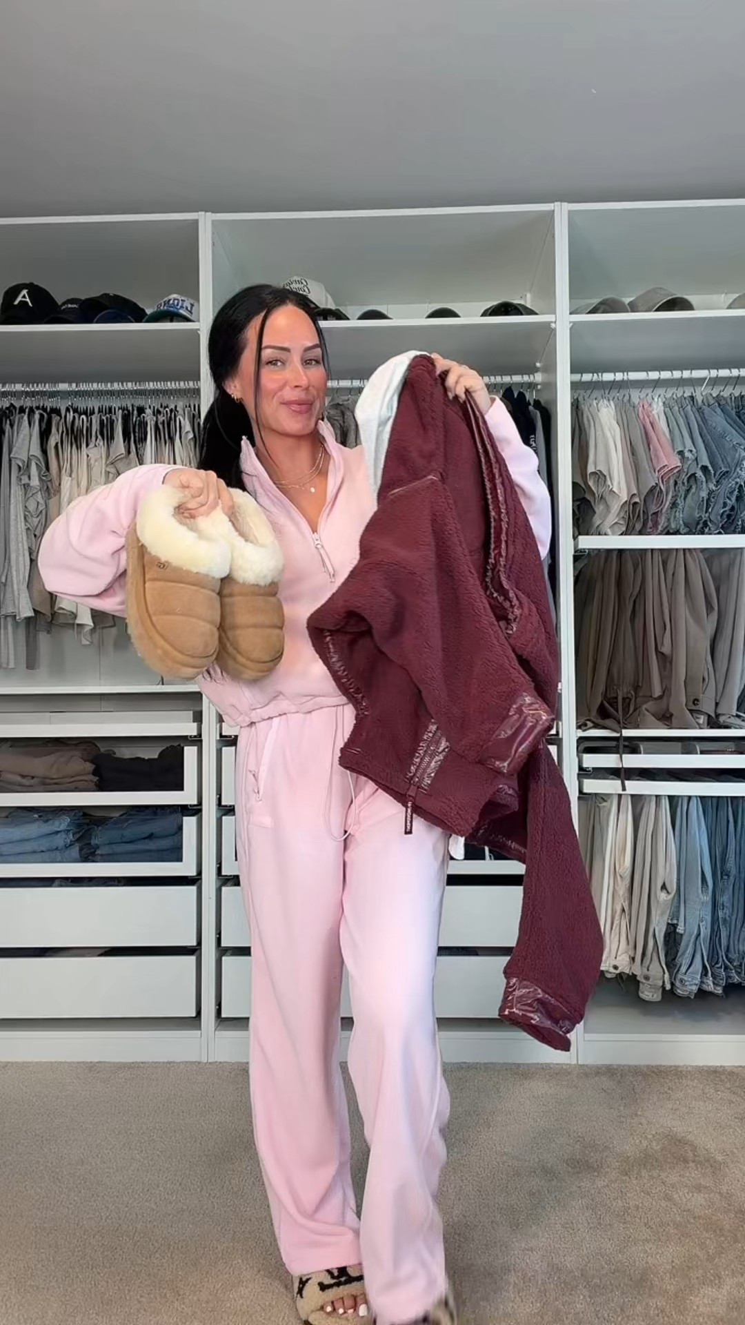 Comfy, cozy, and on repeat all winter long ☁️❄️ I will have my outfit details on my LTK!

My sizing 5’7, 145lbs, 32dd
I’m wearing size smalls skim set, size medium half zip, size small long sleeve, size 4 leggings 

#LTKootd #LTKActive #LTKgrwm