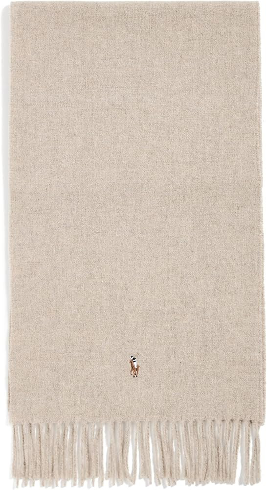 Polo Ralph Lauren Men's Signature Italian Virgin Wool Scarf | Amazon (US)