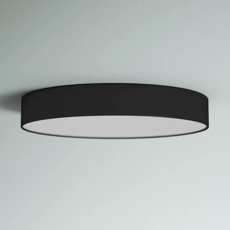 Warrenton 1 - Light Simple Circle LED Flush Mount | Wayfair North America