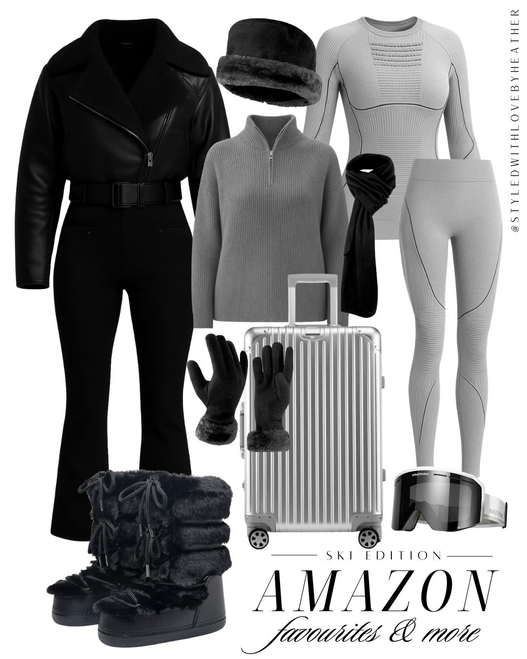 Ski trip outfits that are warm, chic, and beginner-approved ❄️🎿
This elevated ski packing outfit edit includes cozy base layers, stylish outerwear, winter boots, cold-weather accessories, and travel essentials—perfect for staying comfortable on the slopes and polished for après-ski. If you’re planning a winter vacation or mountain getaway, these are my must-have ski trip essentials I always pack.

🤍 Tap to shop my ski-ready Amazon favorites and cold-weather travel staples. 

 #LTKootd #LTKSeasonal #LTKPetite