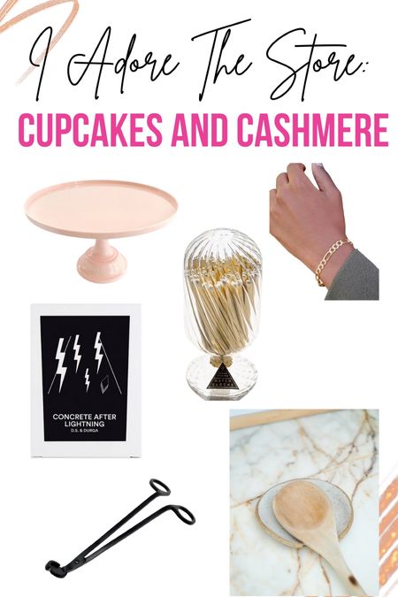 Cupcakes and Cashmere

Romola Chain Bracelet
SPRINKLES & CONFETTI Cake Stand
Concrete After Lightning Candle
Matte Black Wick Trimmer
5" Ceramic Spoon Rest
Glass Helix+ Matches

#LTKSeasonal #LTKhome #LTKFind