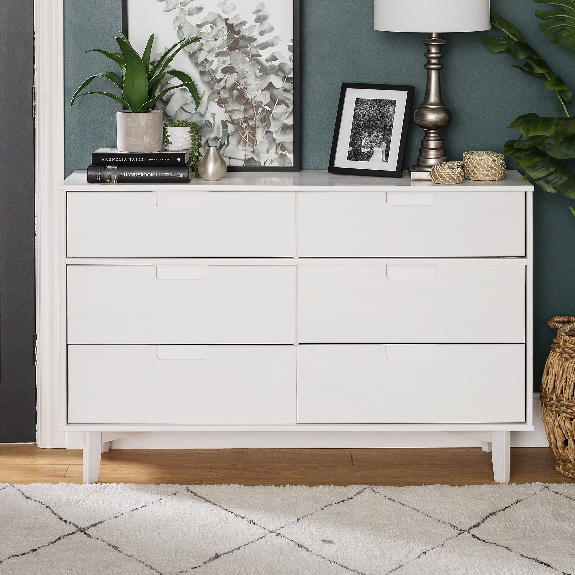 Sonoma 6-Drawer Solid Wood Caramel Dresser by Bellamy Studios | Walmart (US)