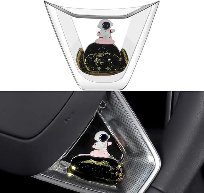 Steering Wheel Decoration Compatible with Tesla New Refreshed Model 3/ Y Steering Wheel Trim Cove... | Amazon (US)