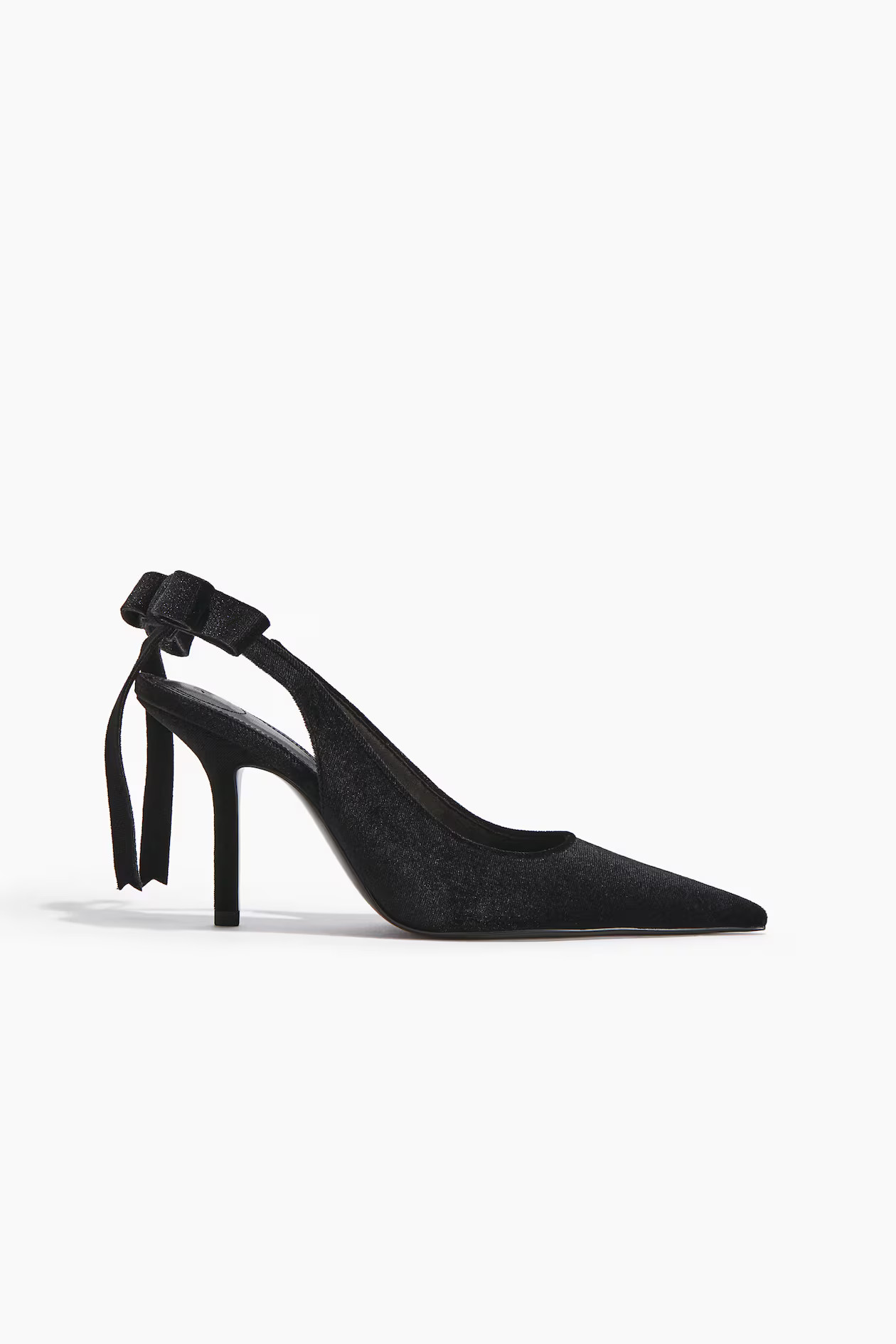 Bow-Detail Pointed Slingbacks | H&M (US + CA)