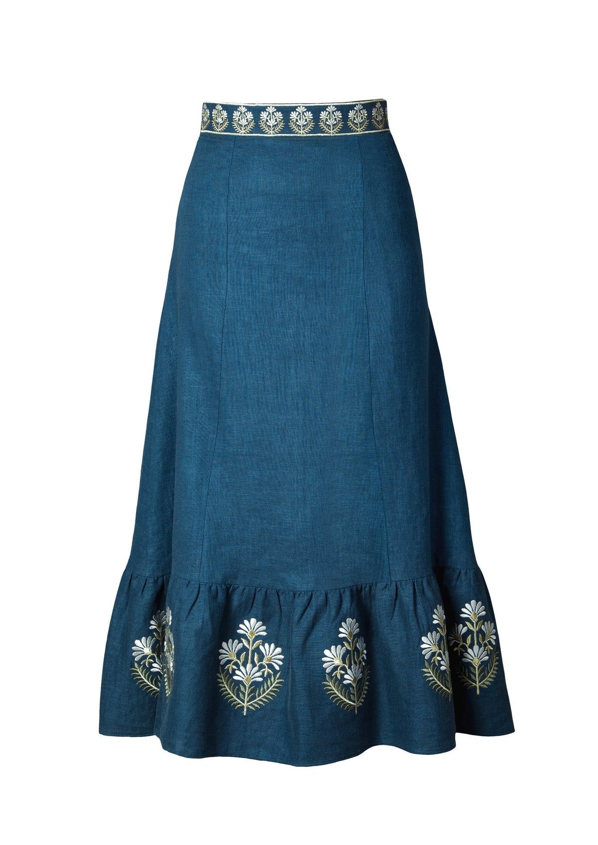 Ayan Skirt in Blue | Over The Moon