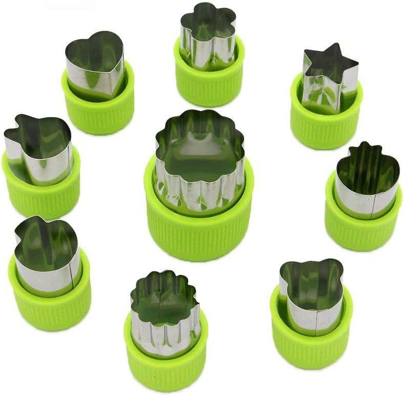 LENK Vegetable Cutter Shapes Set,Mini Pie,Fruit and Cookie Stamps Mold,Cookie Cutter Decorative F... | Amazon (US)