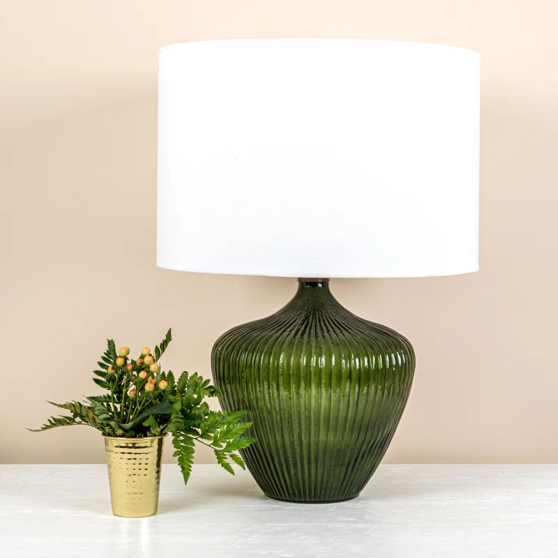 Karlisha Glass Table Lamp | Wayfair North America
