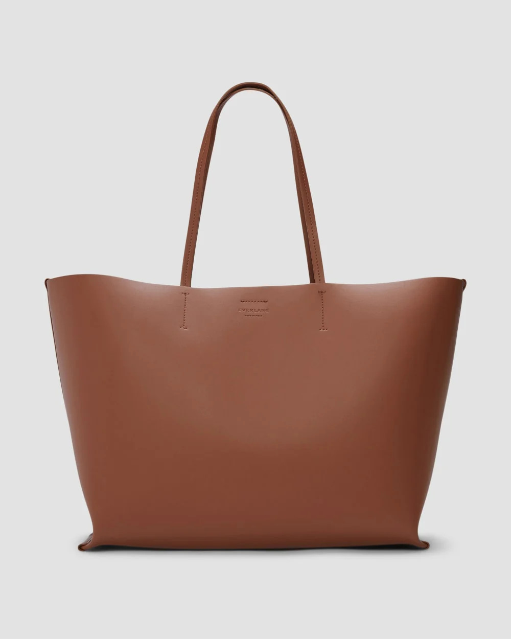 The Luxe Italian Leather Tote | Cognac | Everlane
