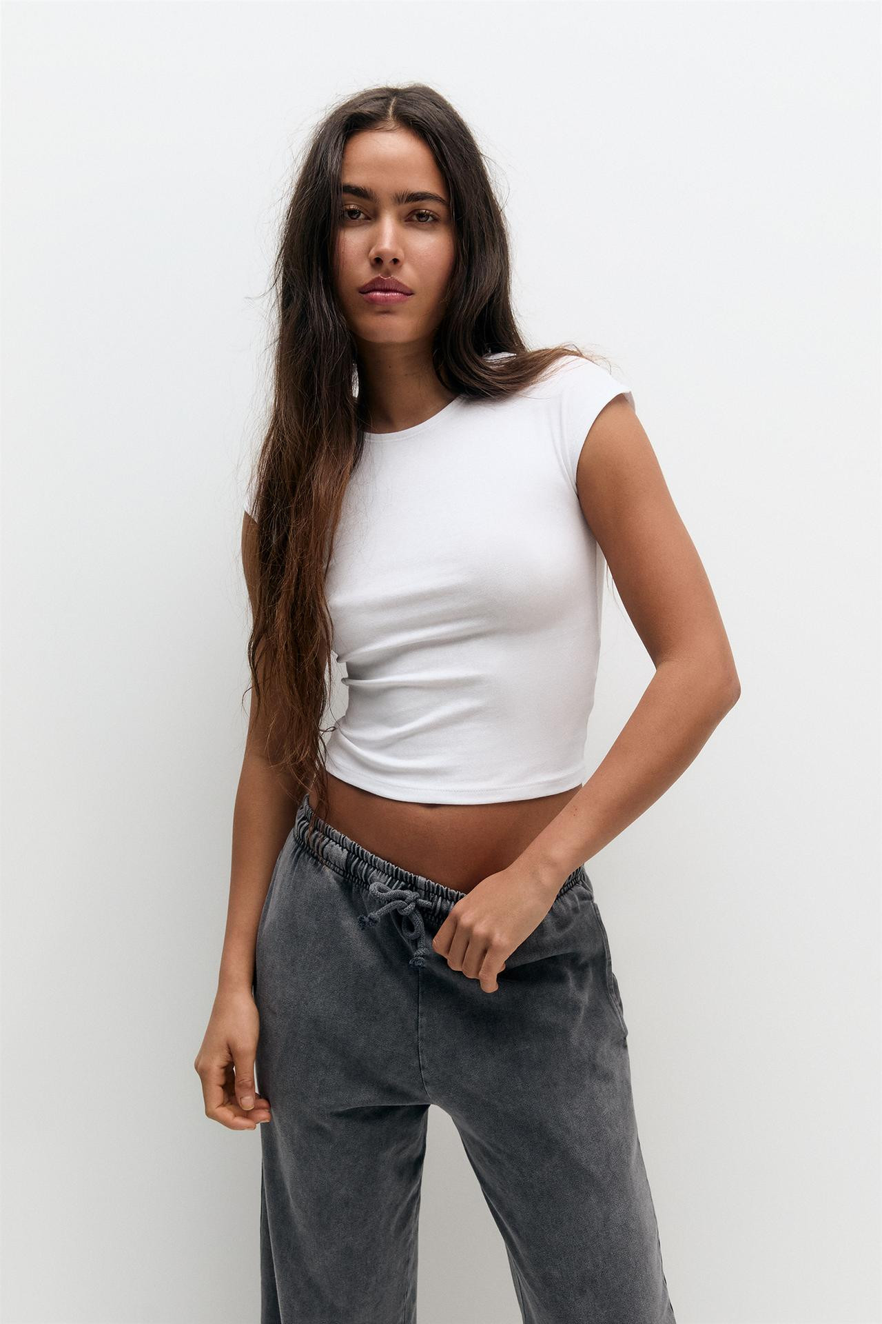Fitted T-shirt | PULL and BEAR UK