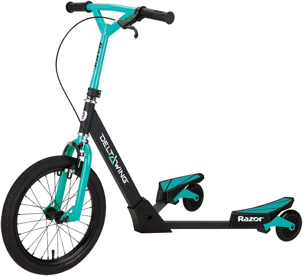 Razor DeltaWing Scooter Black/Mint Green, One Size | Amazon (US)