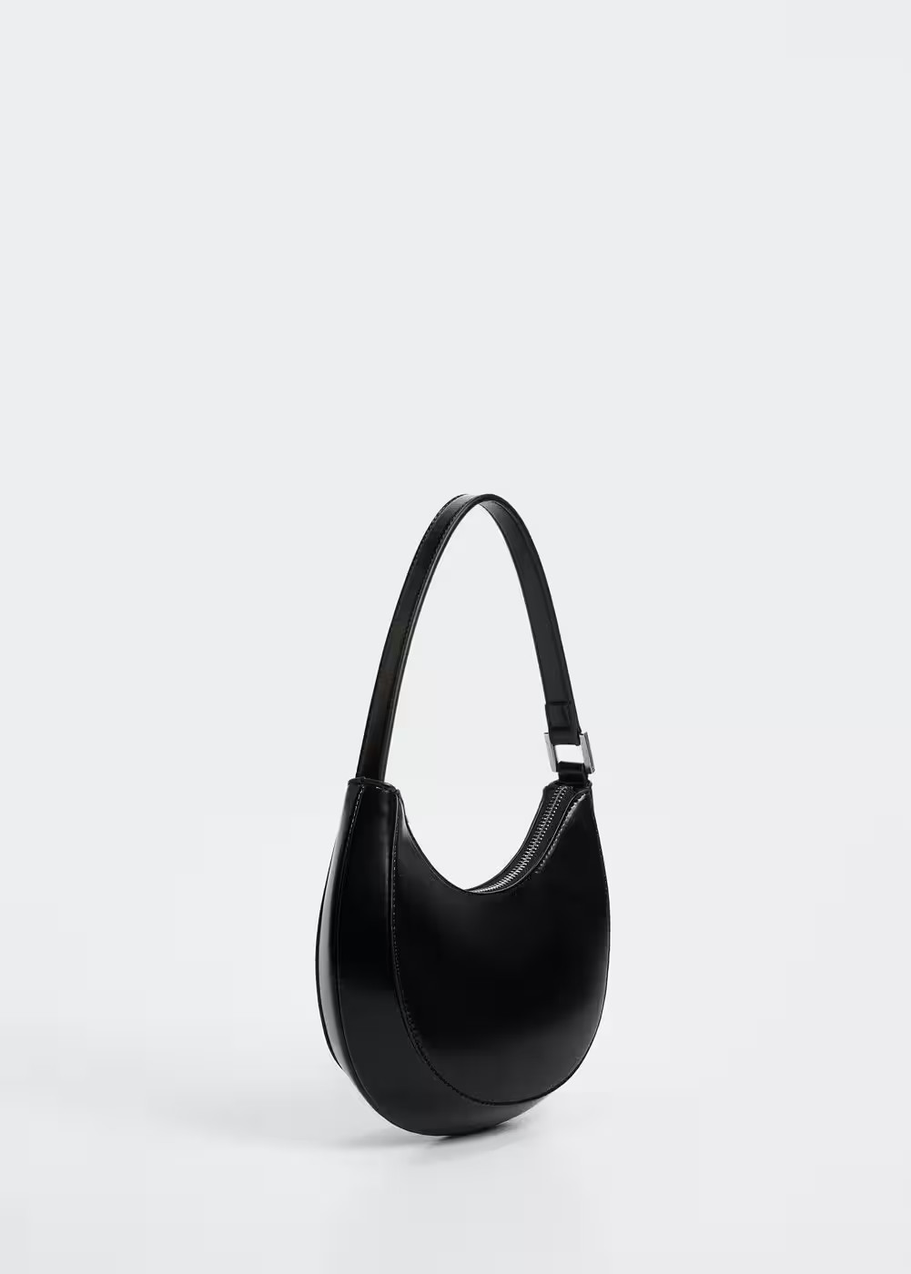 Oval short handle bag -  Women | Mango United Kingdom | MANGO (UK)