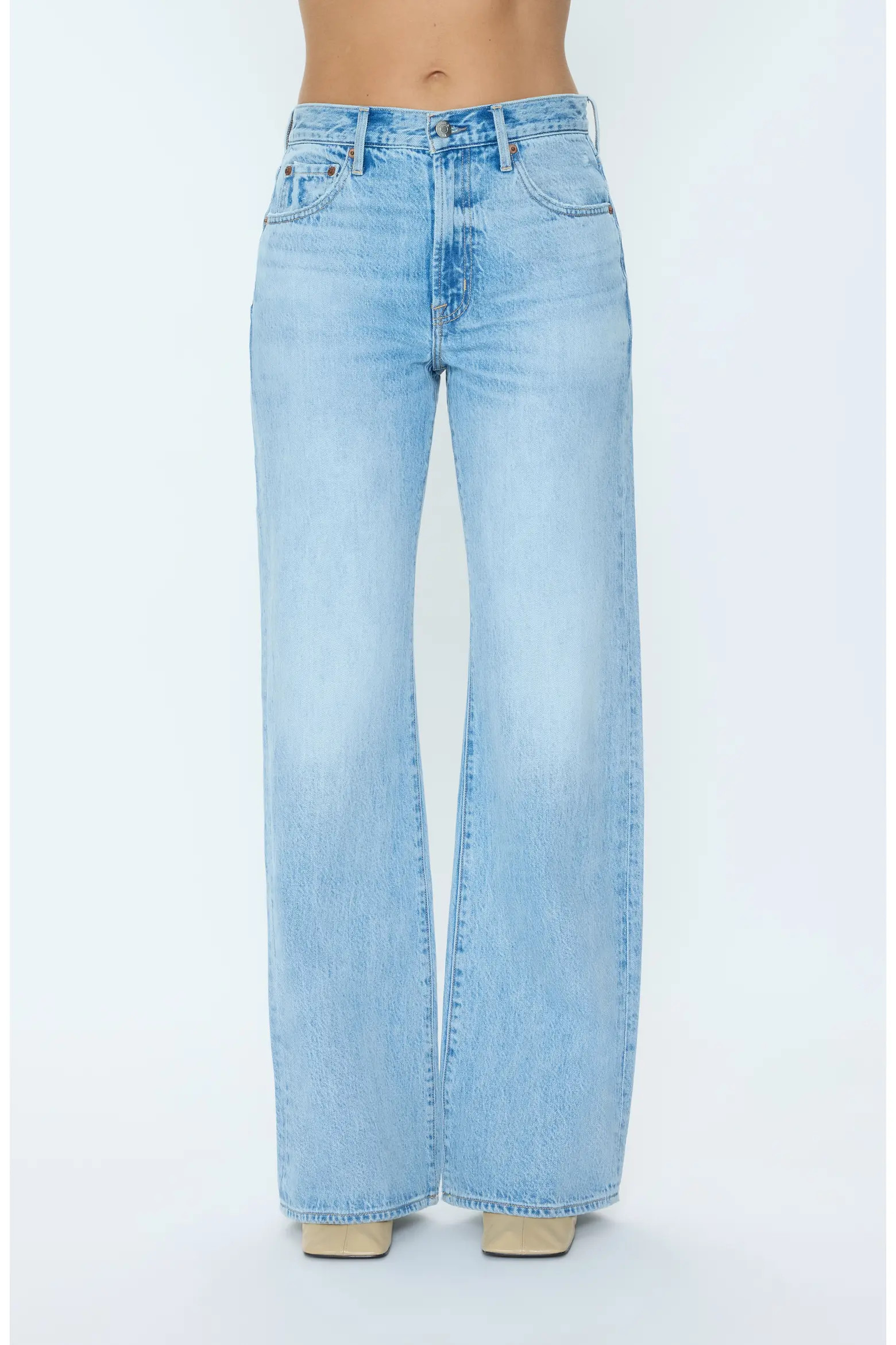 Larsen High Waist Wide Leg Jeans (Women) | Nordstrom | Nordstrom