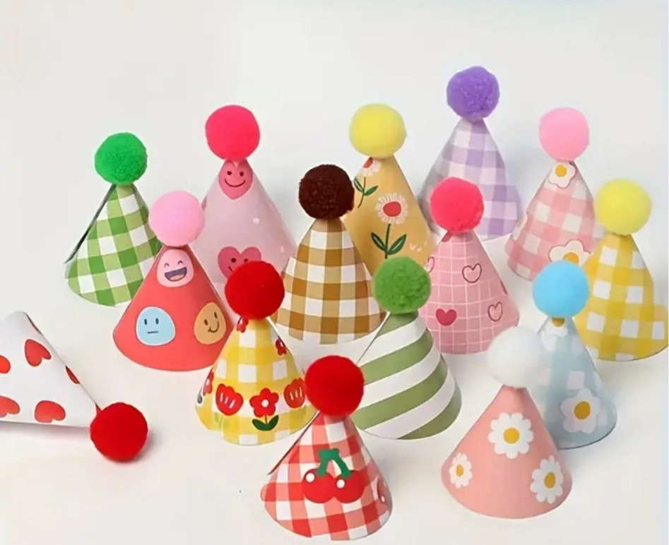 Mini birthday party hats to put on your little ones stuffed animals and create a cute tradition! 🥳

#LTKKids #LTKParties #LTKBaby