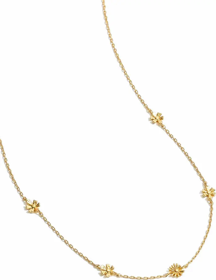 Madewell Mojave Daisy Station Necklace | Nordstrom | Nordstrom
