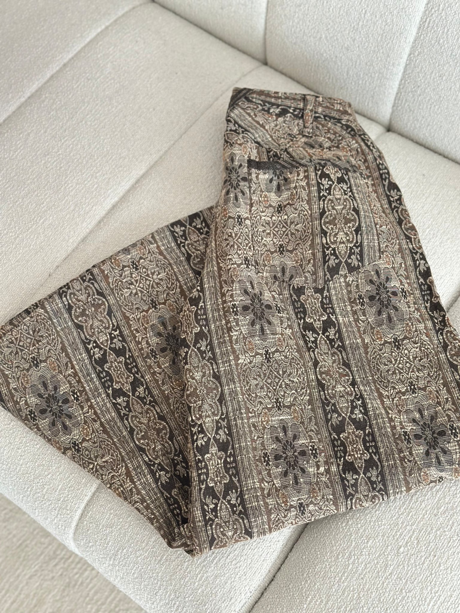 Free people wide leg printed pants! 

#LTKHoliday #LTKSeasonal #LTKGiftGuide