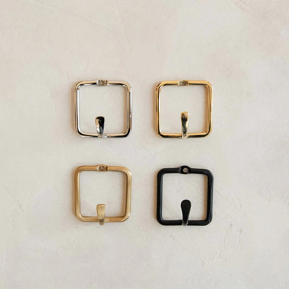 Square Rail Hook | Roan Iris