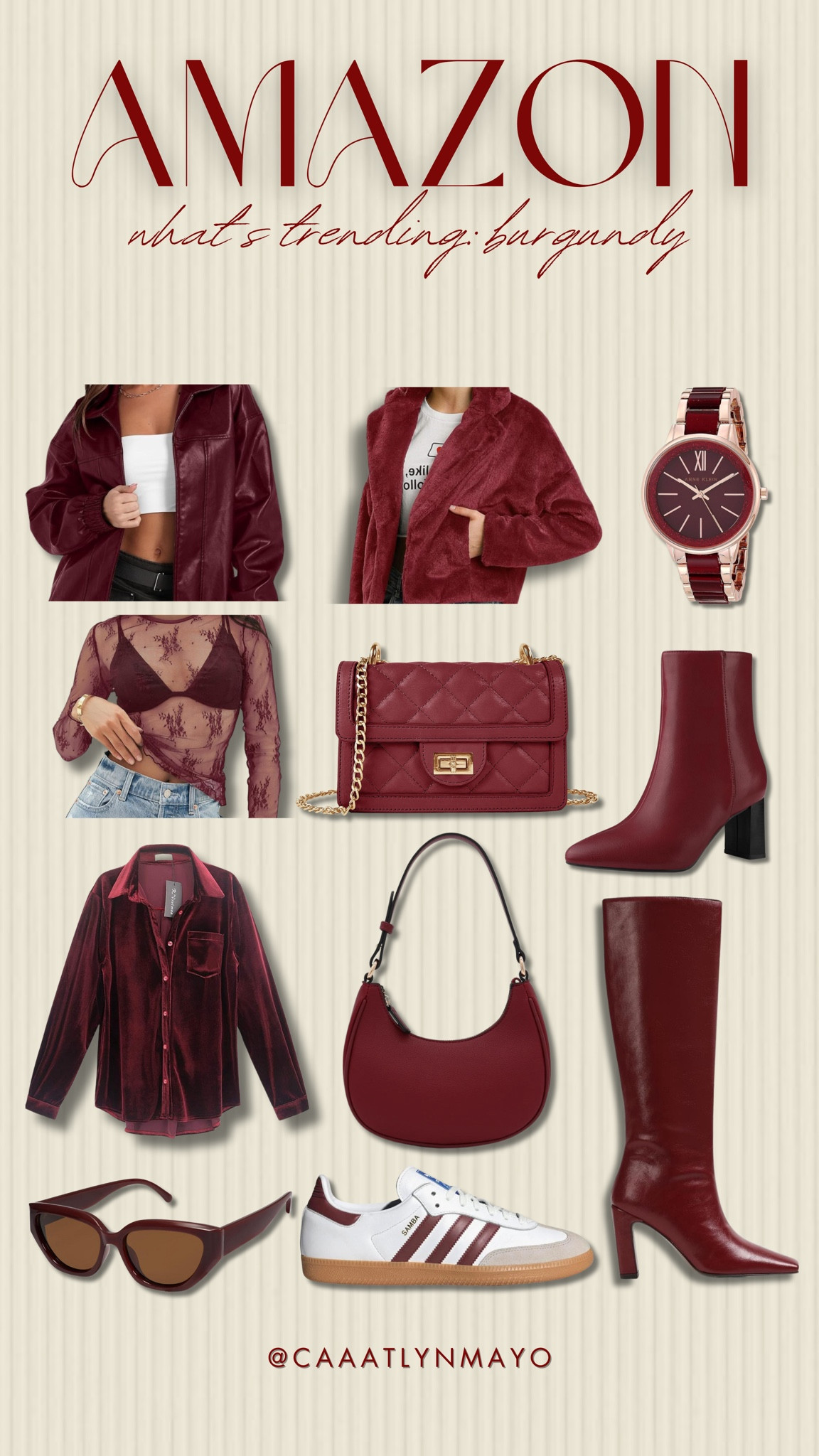 What’s Trending on Amazon: Women’s Fashion ft. everything Burgundy! ❤️

#LTKStyleTip #LTKCyberWeek #LTKFindsUnder50