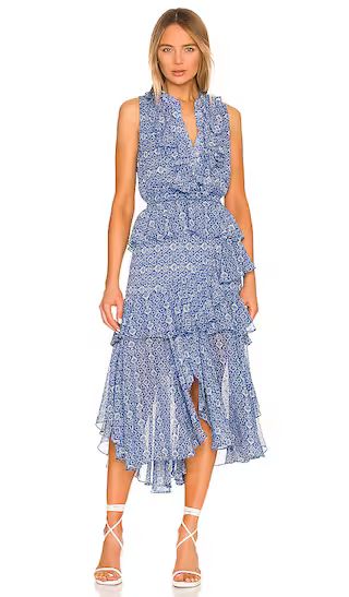 X REVOLVE Ilona Dress in Blue Astra | Revolve Clothing (Global)