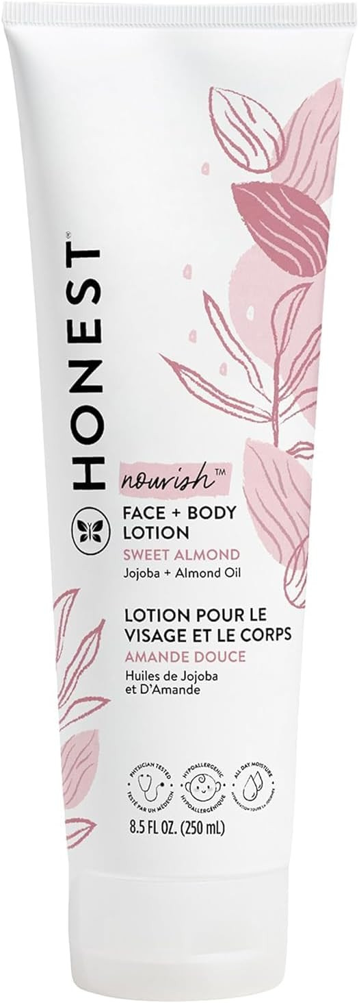 The Honest Company Hydrating Face and Body Lotion Fast Absorbing Naturally Derived Hypoallergenic... | Amazon (US)