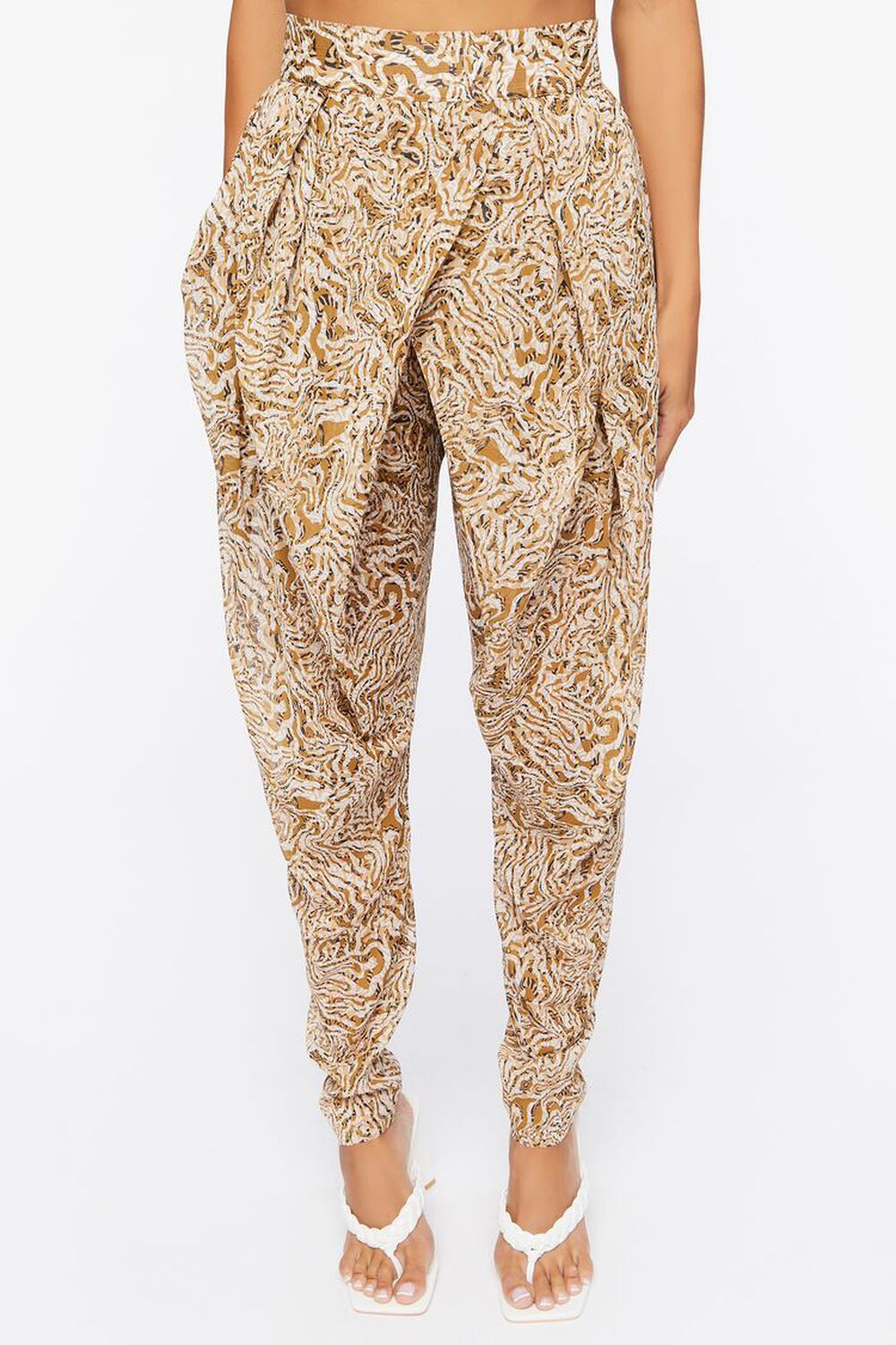 Abstract Animal Print Joggers | Forever 21 | Forever 21 (US)