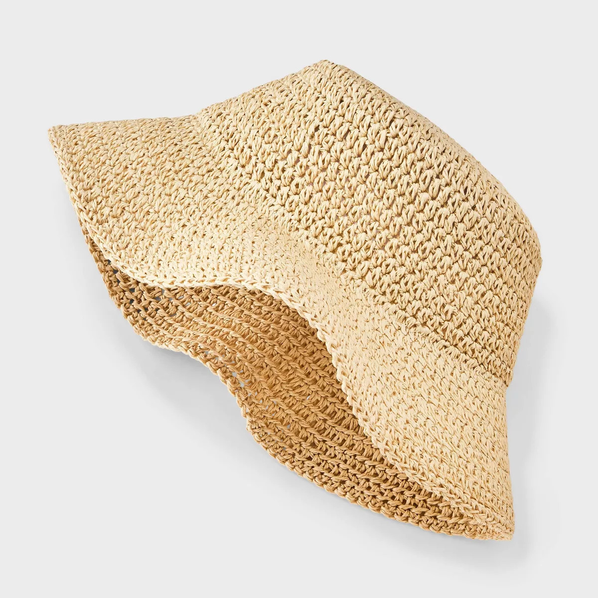 Straw Striped Bucket Hat - Universal Thread™ | Target