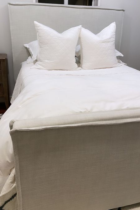 My favorite bed in the house — perfect for our guest bedroom! Linked below on sale  

#LTKSeasonal #LTKsalealert #LTKhome