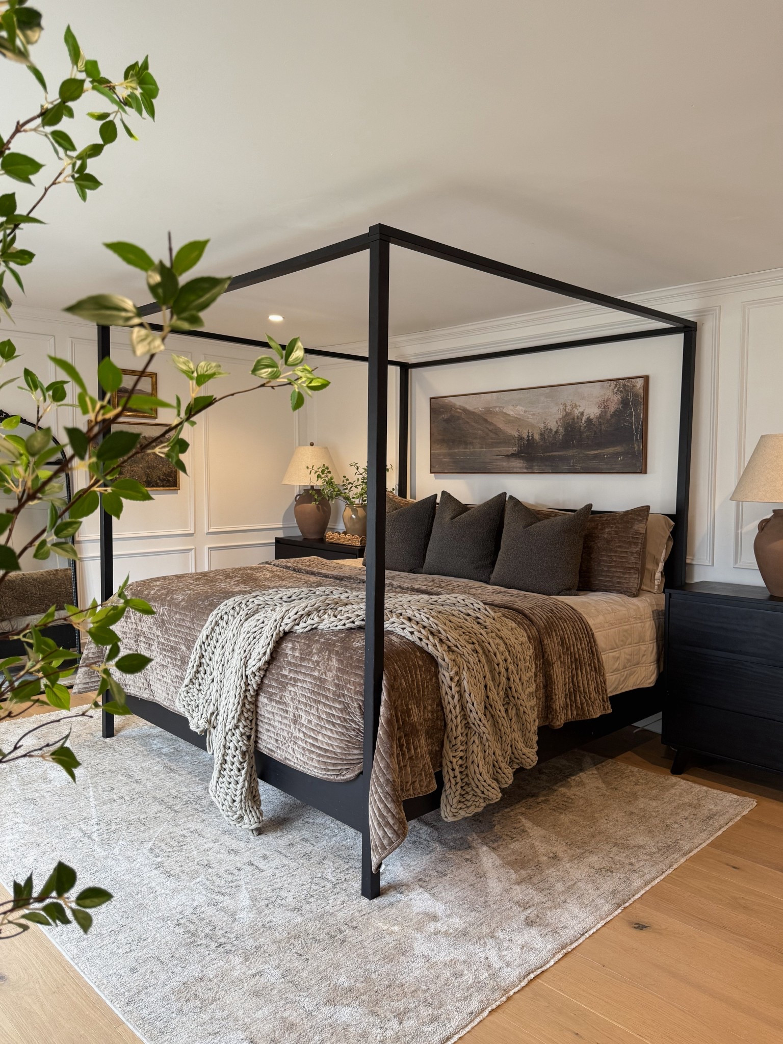 Cozy, earthy bedding and bedroom decor. 
🤎🤎🤎

#LTKStyleTip #LTKHome #LTKSaleAlert