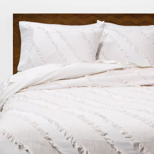 Diagonal Textured Duvet & Sham Set - Opalhouse™ | Target