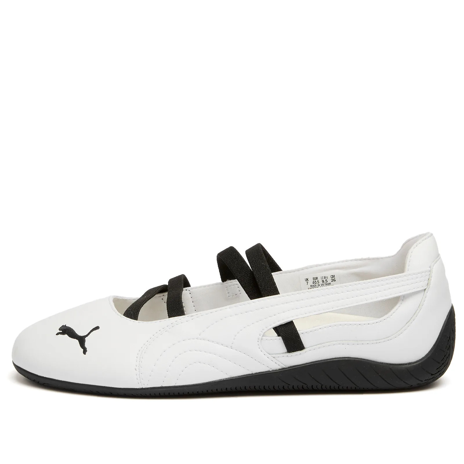 Puma Women's Speedcat Ballet LTH Wns in Puma White/Puma Black, Size UK 5.5 | END. Clothing