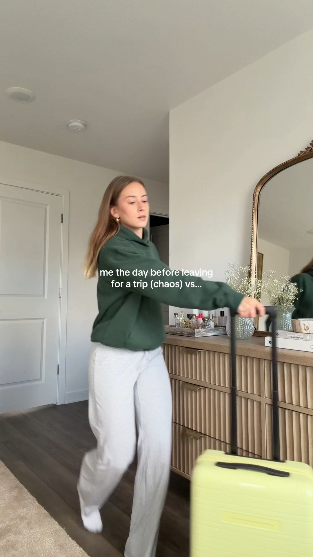 11/10/25 Packing up in style ✈️ Linking my Horizon Studios suitcase, my Beis carry-on, my Aritzia cozy lounge set (perfect for travel days), and my boyfriend’s Dagne Dover backpack — all the essentials for smooth, stress-free travel days 🤍