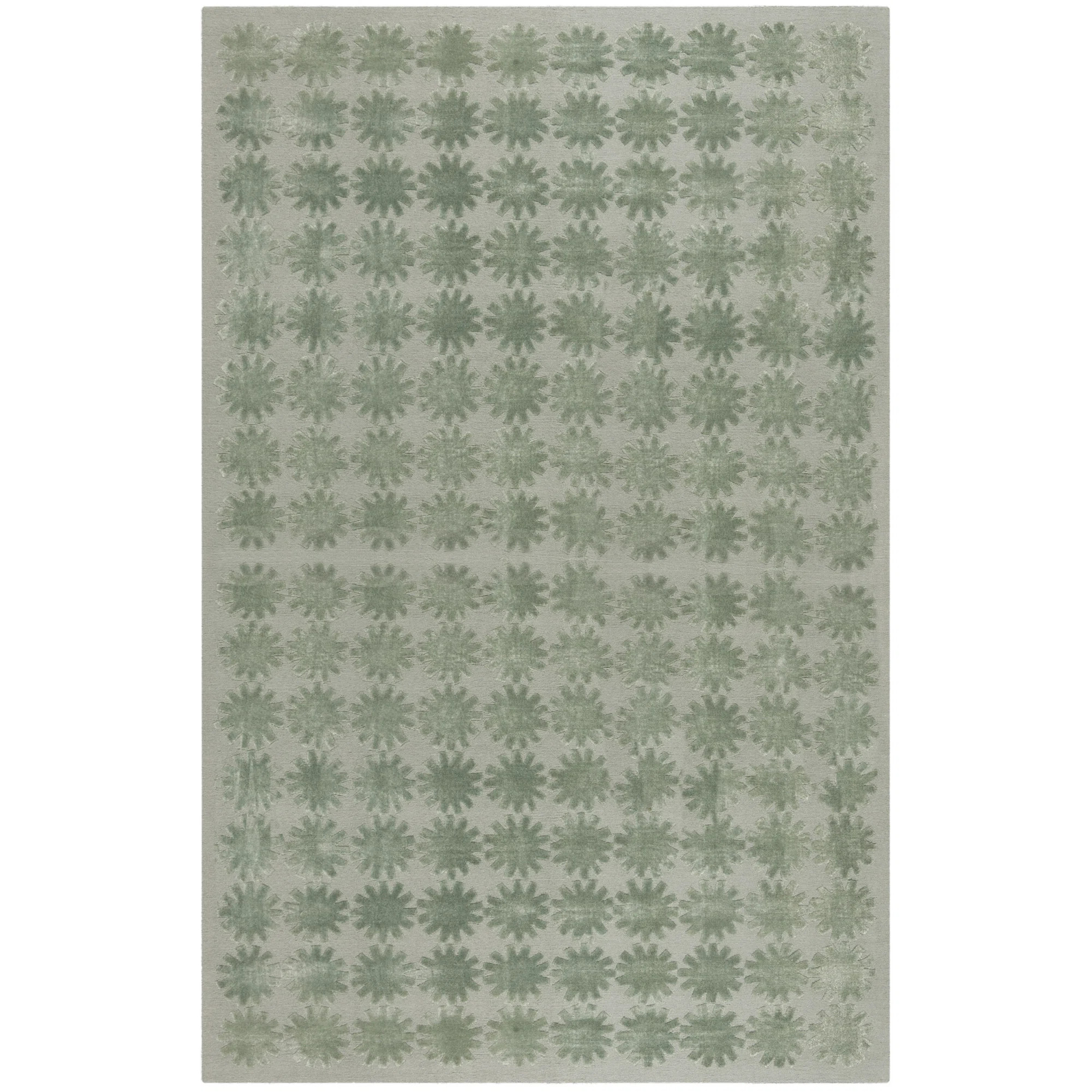 Martha Stewart Silk & Wool Pile Geometric Rug | Wayfair North America
