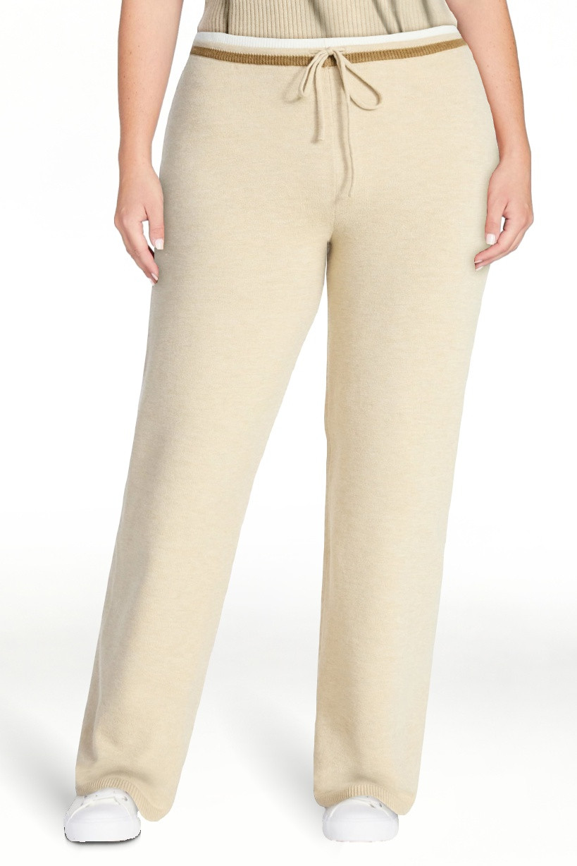 No Boundaries Wide Leg Sweater Pants, 31'' Inseam, Women's XXS-XXL | Walmart (US)