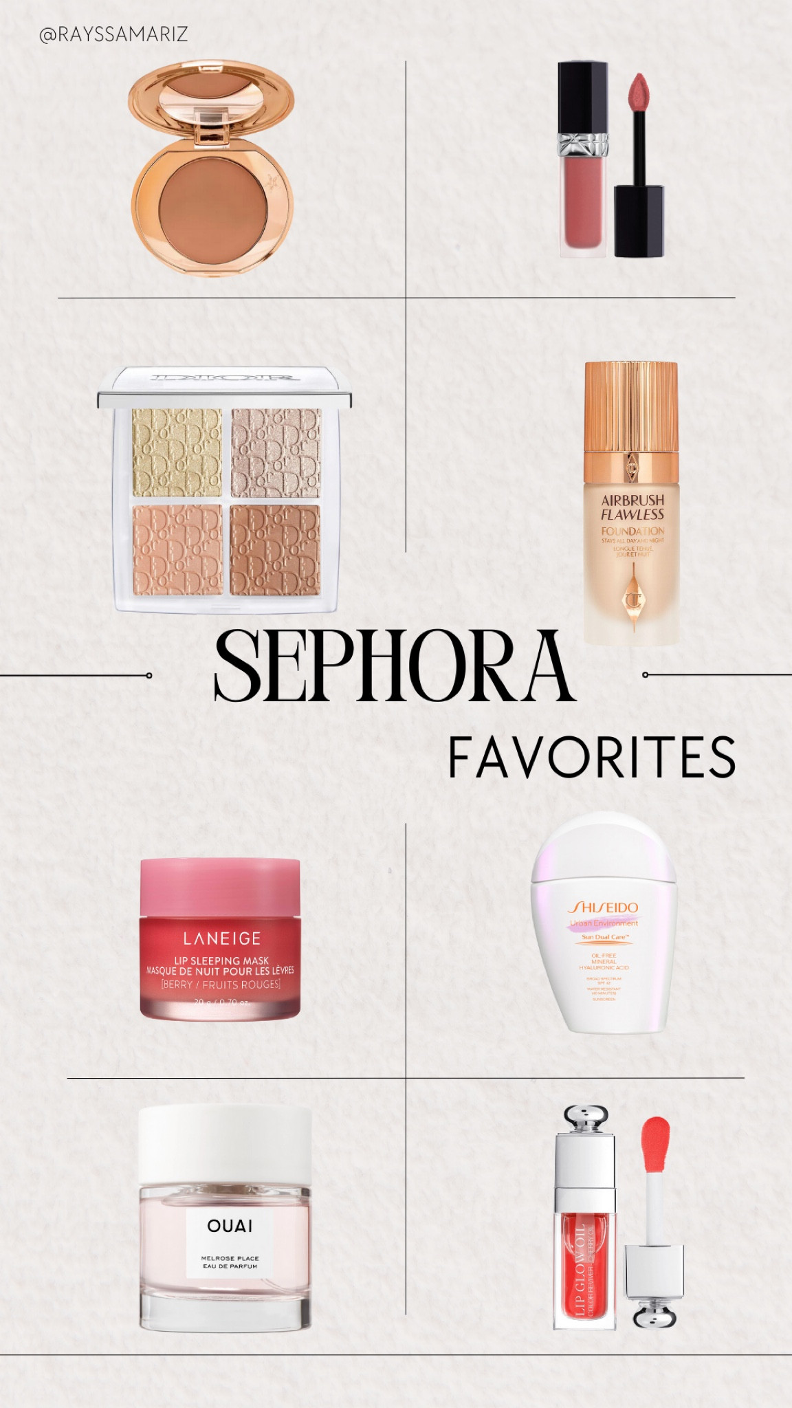 These are my Sephora must-haves that I swear by! From a flawless base to the perfect lip glow, these gems deserve a spot in your routine. ✨ Shop all my favorites now on LTK! #SephoraFavorites #BeautyEssentials #LTKBeauty

#LTKBeauty #LTKTravel #LTKGiftGuide