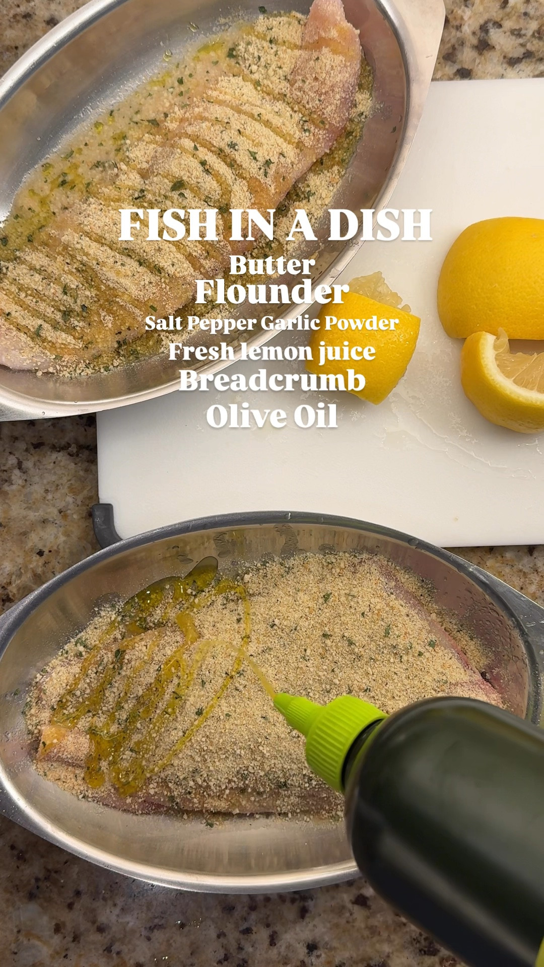 The perfect baking dishes for fish in a dish 🍋 the only way I make flounder at home  

#LTKFindsUnder50 #LTKHome