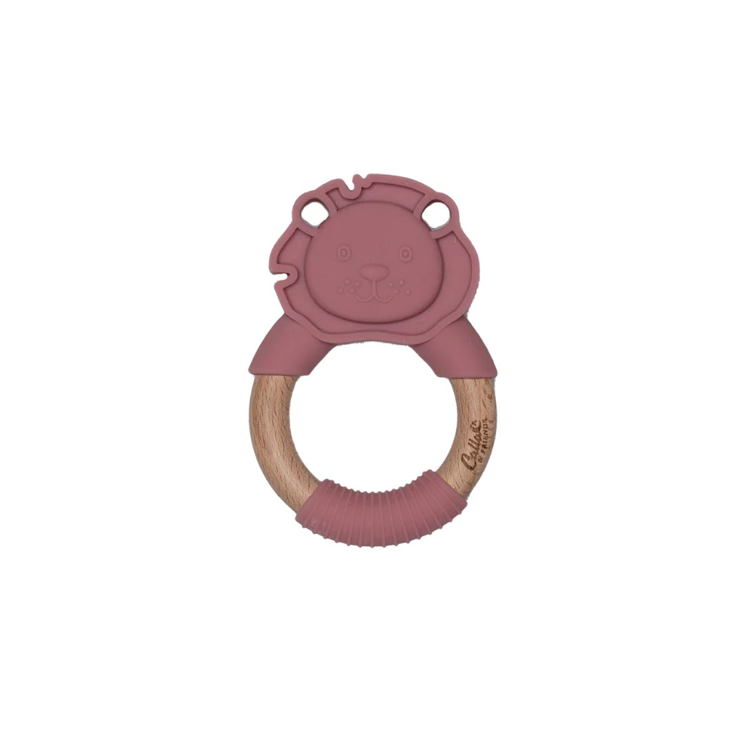Lion Silicone Teether | Calla and Friends
