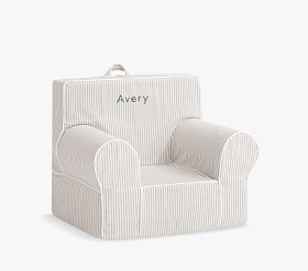 Kids Anywhere Chair®, Oatmeal Oxford Stripe | Pottery Barn Kids