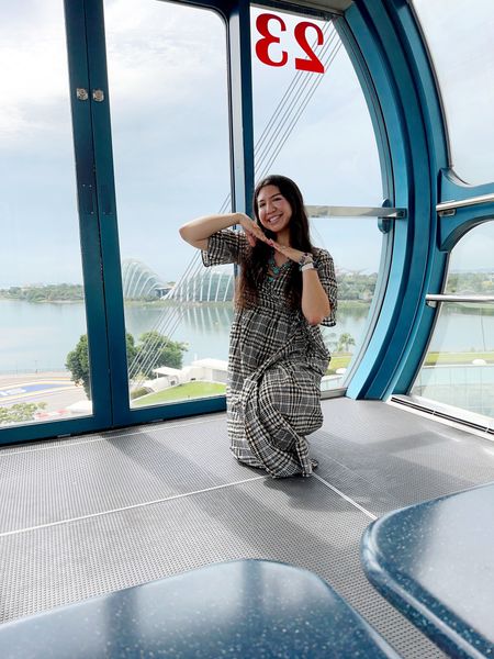 Comfortable dress for walking around Singapore! I also used it from the pool because it’s a nice lightweight wrap dress. #wrapdress #vacationoutfits #comfortabledress #midsizeoutfits #asos 

#LTKmidsize