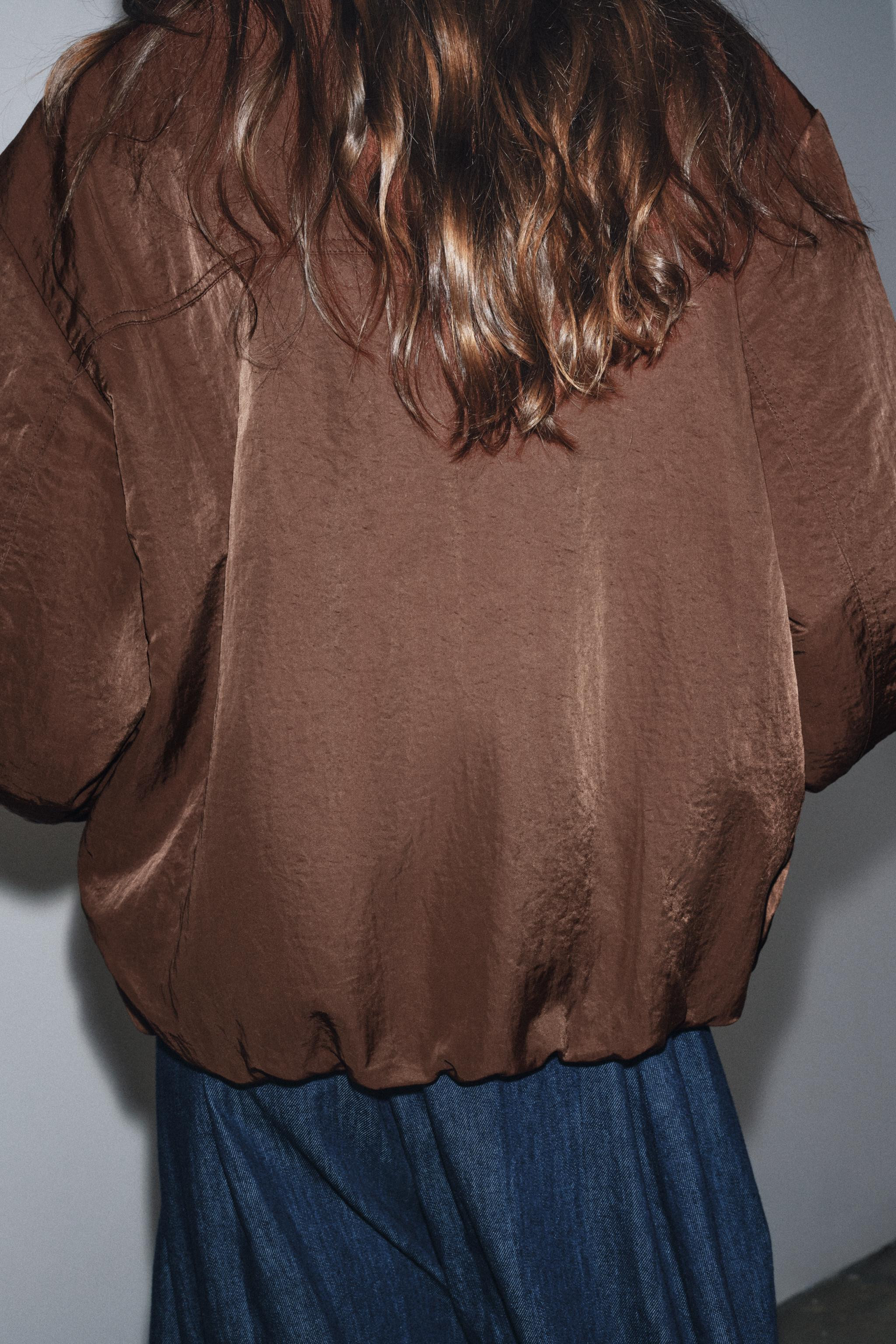 ZW COLLECTION RIBBED JACKET | Zara US