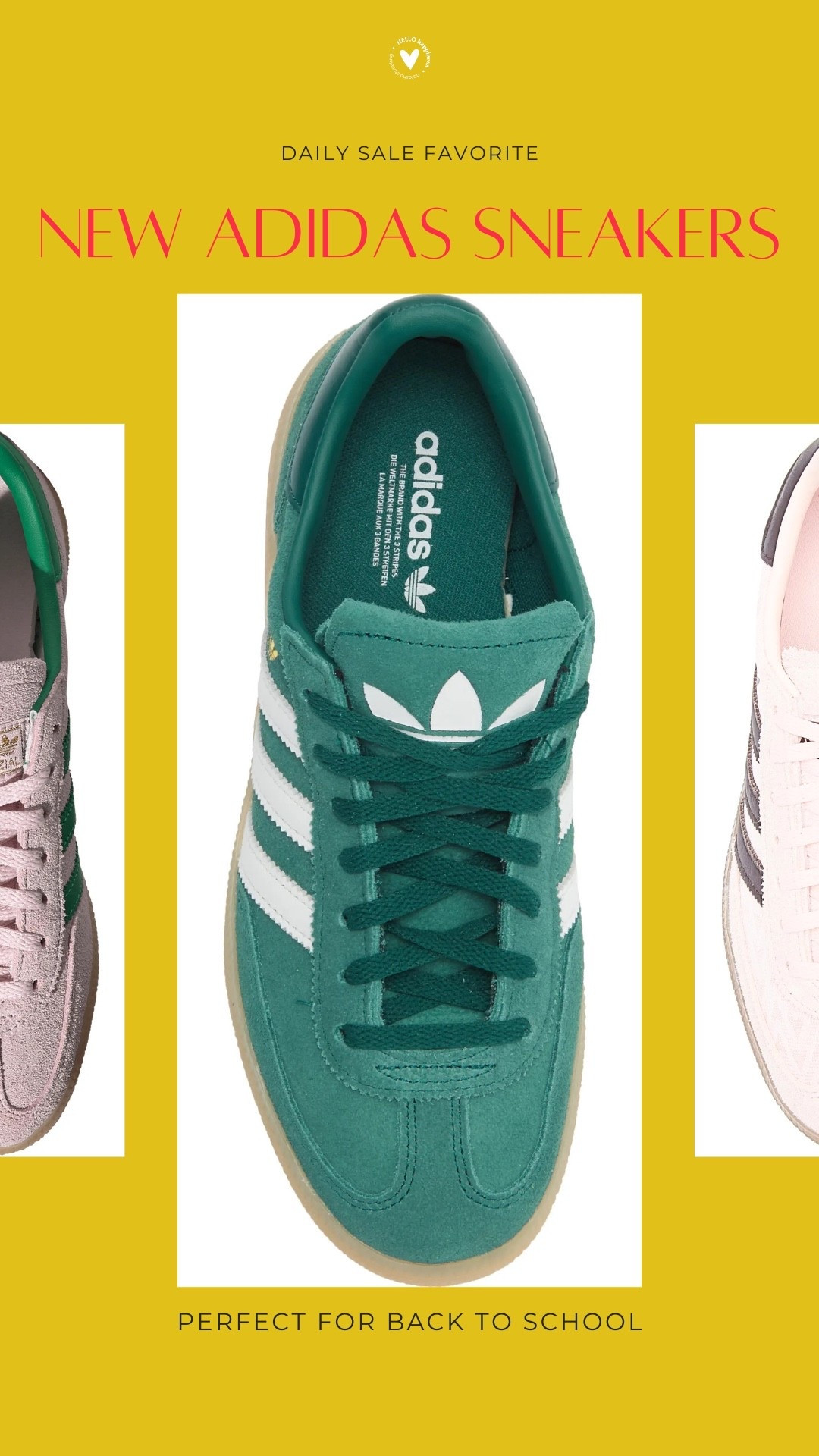 New sneaker alert 👟💚 These Adidas are too cute + perfect for back-to-school season!

#LTKdayinmylife #LTKootd #LTKSaleAlert