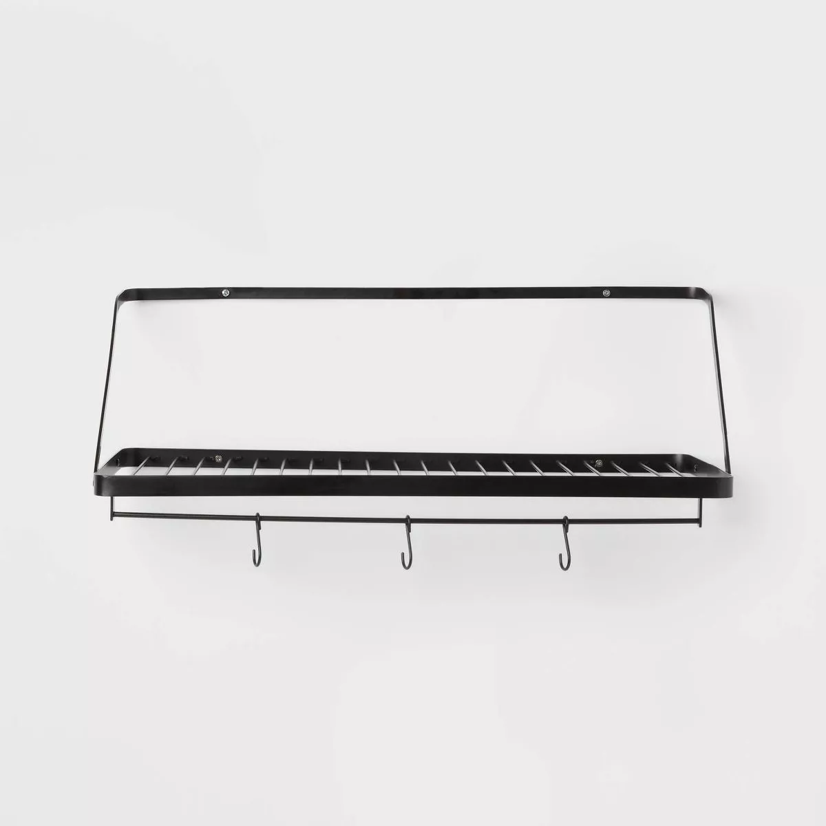 Metal Utility Shelf with Hooks … curated on LTK