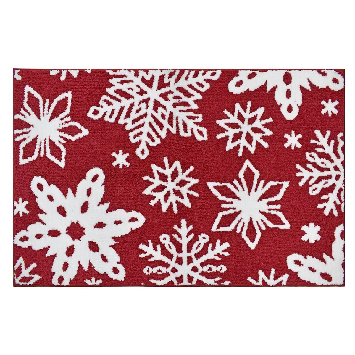 St. Nicholas Square® Snowflake Accent Rug | Kohl's