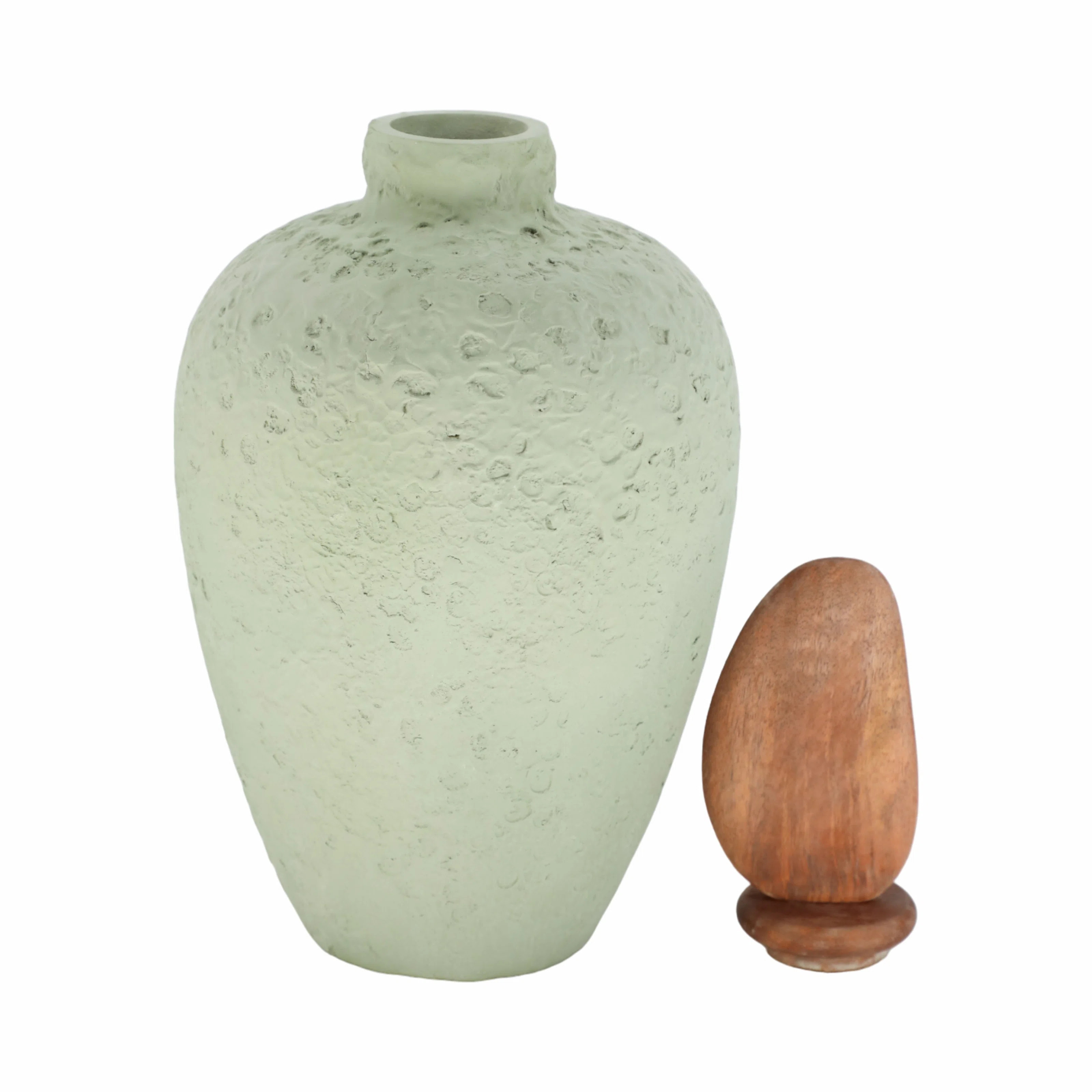 Red Barrel Studio® Eulie Small Green Omix Vase | Wayfair | Wayfair North America
