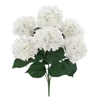 White Hydrangea Bush by Ashland® | Michaels Stores