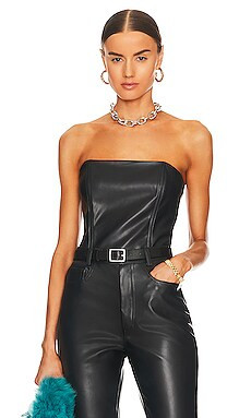 Vegan Leather Fitted Tube Top
                    
                    WeWoreWhat | Revolve Clothing (Global)